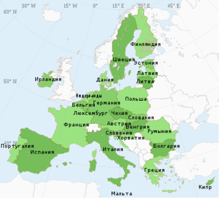 Государства — члены Европейского союза — Википедия