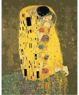 Картина по номерам Поцелуй Густав Климт 2 40 х 50 см (KHO4534)