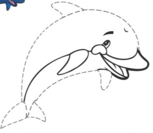 Картинки по запросу розфарбовування дельфіна