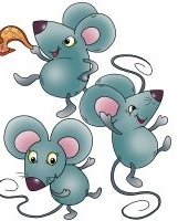 Мышки танцуют | Иллюстрации с животными, Милые рисунки, Иллюстрации