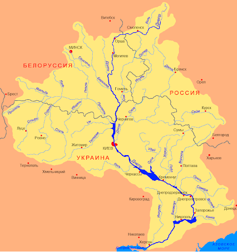 Карта Днепра | Карта Украины