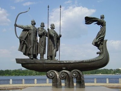 Картинки по запросу памятник засновникам києва