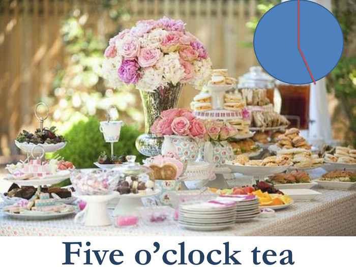 Five o’clock tea