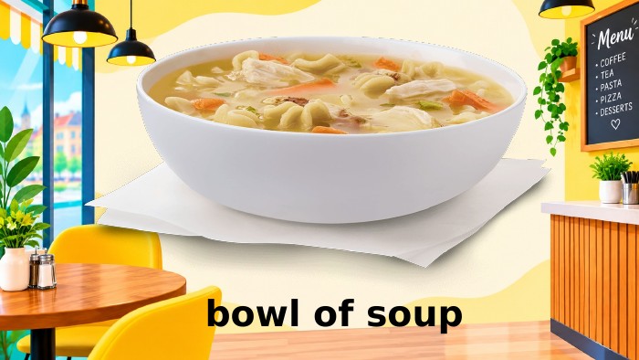 bowl of soup