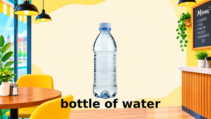 bottle of water