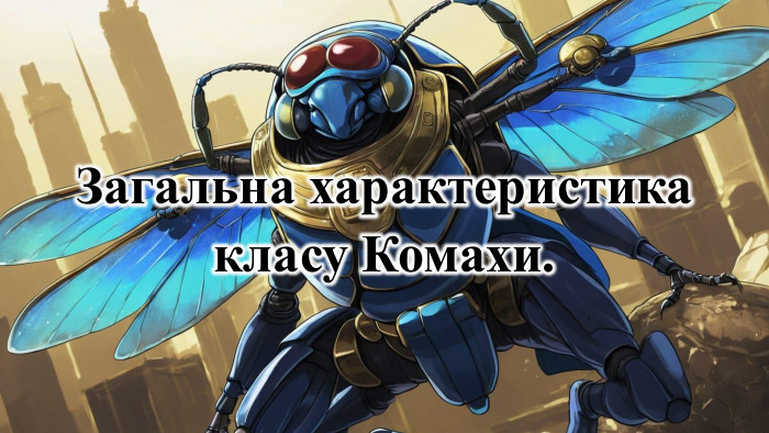 Загальна характеристика класу Комахи.