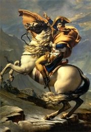 Наполеон на перевале Сен-Бернар Жак Луи Давид
