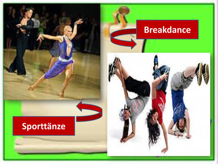 Sporttänze. Breakdance