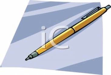 A_Yellow_Pen_on_a_Blue_Background_Royalty_Free_Clipart_Picture_100629-222010-557009.jpg