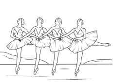Результат пошуку зображень за запитом балет розмальовка