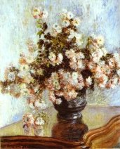 Claude Monet. Vase with Flowers.
