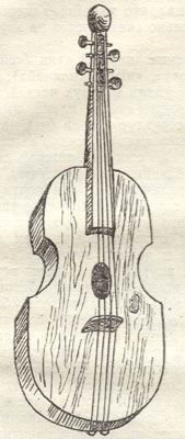 18. An ancient Polissya violin. I.D.Nazina 