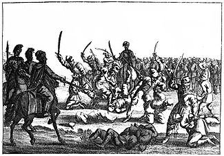 Massacre of Polish capitives after the battle of Batoh 1652.JPG