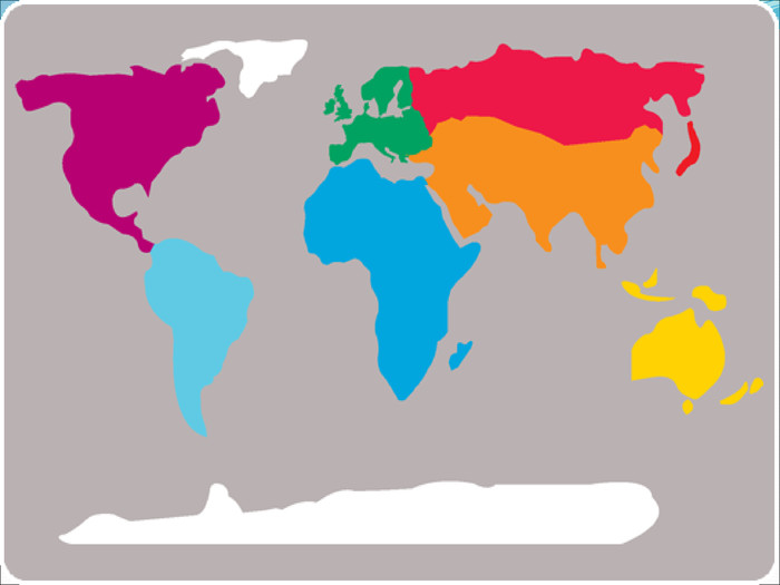 Карта отдельных материков. Контуры материков цветные. Континенты по контуру. Континент печать. Континенты отдельно.