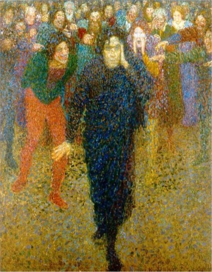 Гений и толпа, 1909 - Егише Тадевосян - WikiArt.org