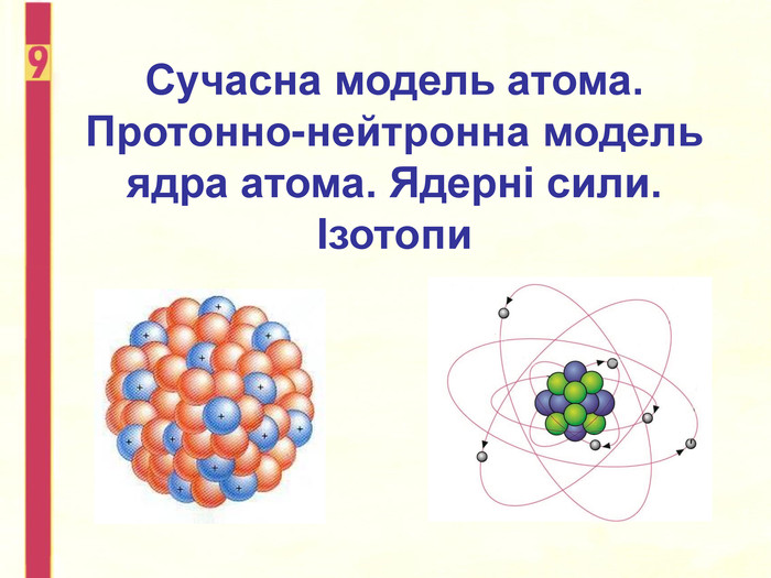 На рисунке изображена модель строения ядра атома некоторого химического элемента