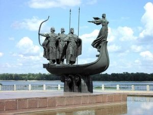 Памятник основателям Киева (на Днепре) в Киеве