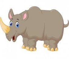 Носорог картинка для детей. Носорог Стоковые векторы и Носорог ...