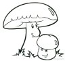 Картинки по запросу розмальовка гриби для дітей