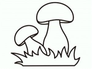 Картинки по запросу картинка для дітей розмальовка гриби