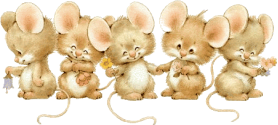 Маленькие мышата | Рисунки животных, Иллюстрации с животными, Милые рисунки