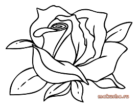 Картинки по запросу троянда малюнок
