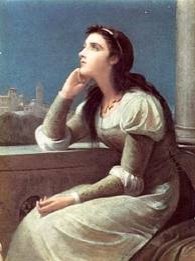 Джульетта. Филип Кальдерон  -  Juliet ,  Philip H. Calderon,  1887,  London