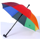 Купить Оптом Разноцветный Костыль Зонт Практичные Радуга Трость Зонтики С  Длинной Ручкой Прочный Для На Открытом Воздухе LX4526 Отroberte В Категории  Зонты, 9 466 руб. На Ru.Dhgate.Com | Dhgate