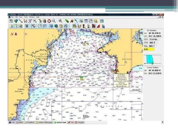 Морская электронная навигационная карта - 91 фото