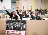 Auf dem SPD-BUndesparteitag 1988 stimmt der Vorstand für die Einführung der Frauenquote
