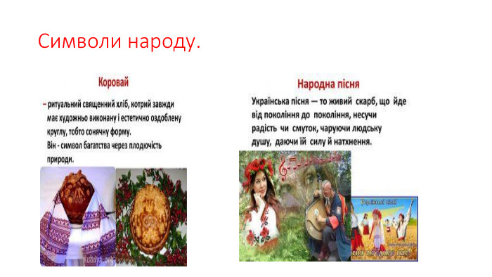 Символи народу.