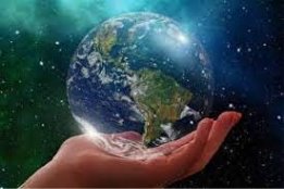 Photo Earth planet Globe South America Hands Closeup