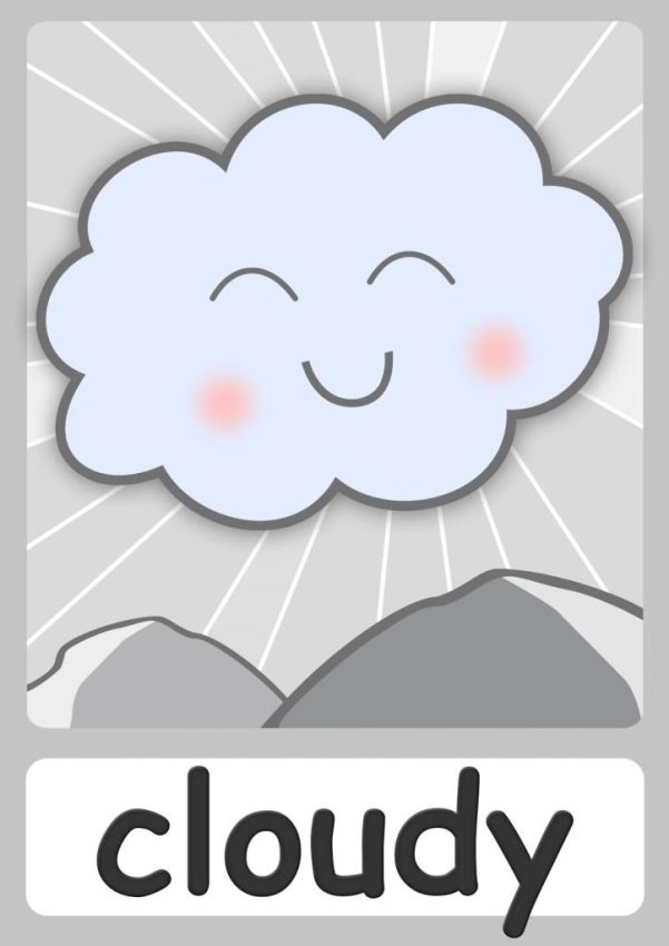 cloudy-flashcard