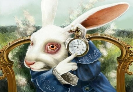 Создать мем "Алиса в Стране чудес, кролик с часами алиса, кролик из алисы в  стране чудес" - Картинки - Meme-arsenal.com