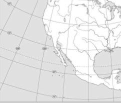 Результат пошуку зображень за запитом "контурна карта північної америки"
