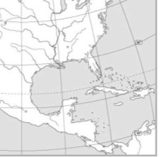 Результат пошуку зображень за запитом "контурна карта північної америки"