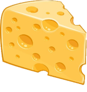 Piece of cheese Royalty Free Vector Image - VectorStock