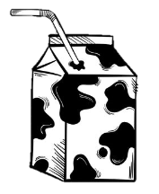 Illustration milk isolated on background | free image by rawpixel.com / sasi
