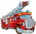 Картинки по запросу пожарная машина клипарт