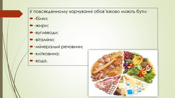 Презентація ''Збалансоване Харчування – Запорука Здорового Життя''