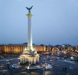 фото Центр Киева Городской пейзаж ibb17 архитектура