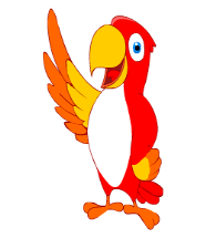 English words: parrot