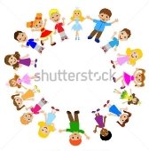 https://thumb1.shutterstock.com/display_pic_with_logo/667096/182032958/stock-vector-many-children-got-up-in-a-circle-on-a-white-background-vector-illustration-182032958.jpg