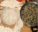 Вареники с картофелем и грибами - Тесто готово, начинка готова, осталось слепить вареники