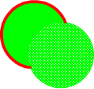 Заливка изображения выбранным цветом инструментом Ведро краски