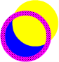 Заливка изображения выбранным цветом инструментом Ведро краски