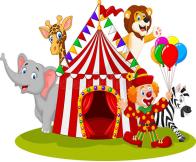 Забавные цирковые конкурсы для детей - Детские игры