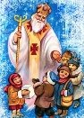 Святий Миколай | St nicholas day, Santa pictures, Vintage santas