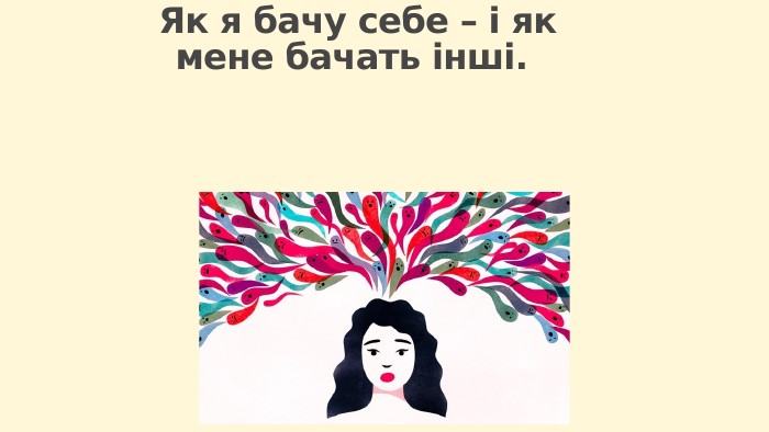 Як я бачу себе – і як мене бачать інші. 