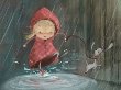 Картинки по запросу девочка под дождем